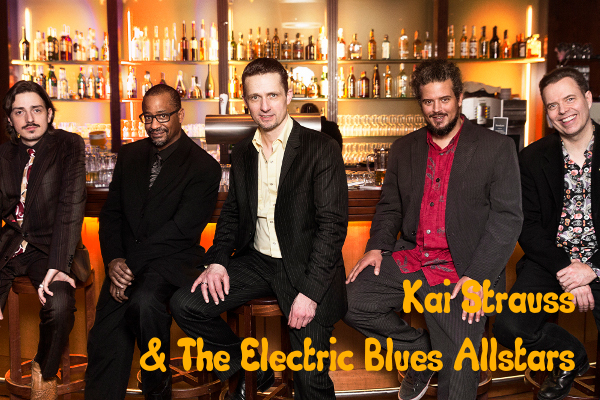 Chicago-Blues vom Feinsten erwartet die Bluesfestival-Besucher bei „Kai Strauß & The Electric Blues Allstars“.